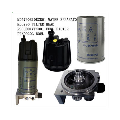 Μέρη φίλτρου καυσίμου MD5790R10RCR01 R90HDDIVECOTRUCK01 DRK00203 Για IVECOTRUCKS