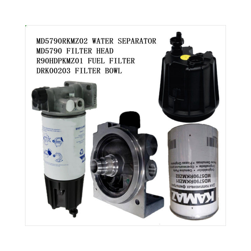 MD5790RKMZ02 Κεφαλή φίλτρου διαχωριστή νερού MD5790 R90HDPKMZ01 Μπολ φίλτρου καυσίμου DRK00203