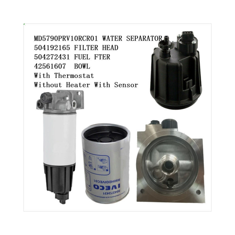 Κεφαλή φίλτρου καυσίμου MD5790PRV10RCR01 504192165 Για το IVECOTRUCK AD/AT/AS Stralis AD/AT Trakker Eurocargo Euro 5