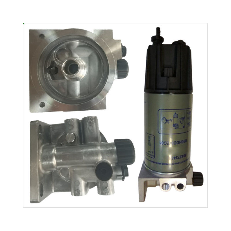 504192159 Κεφαλή φίλτρου 504192165 MD5790PRV10RCR01 Για IVECOTRUCKTRUCK Parker Ractor FFWS συναρμολόγηση με αισθητήρα νερού